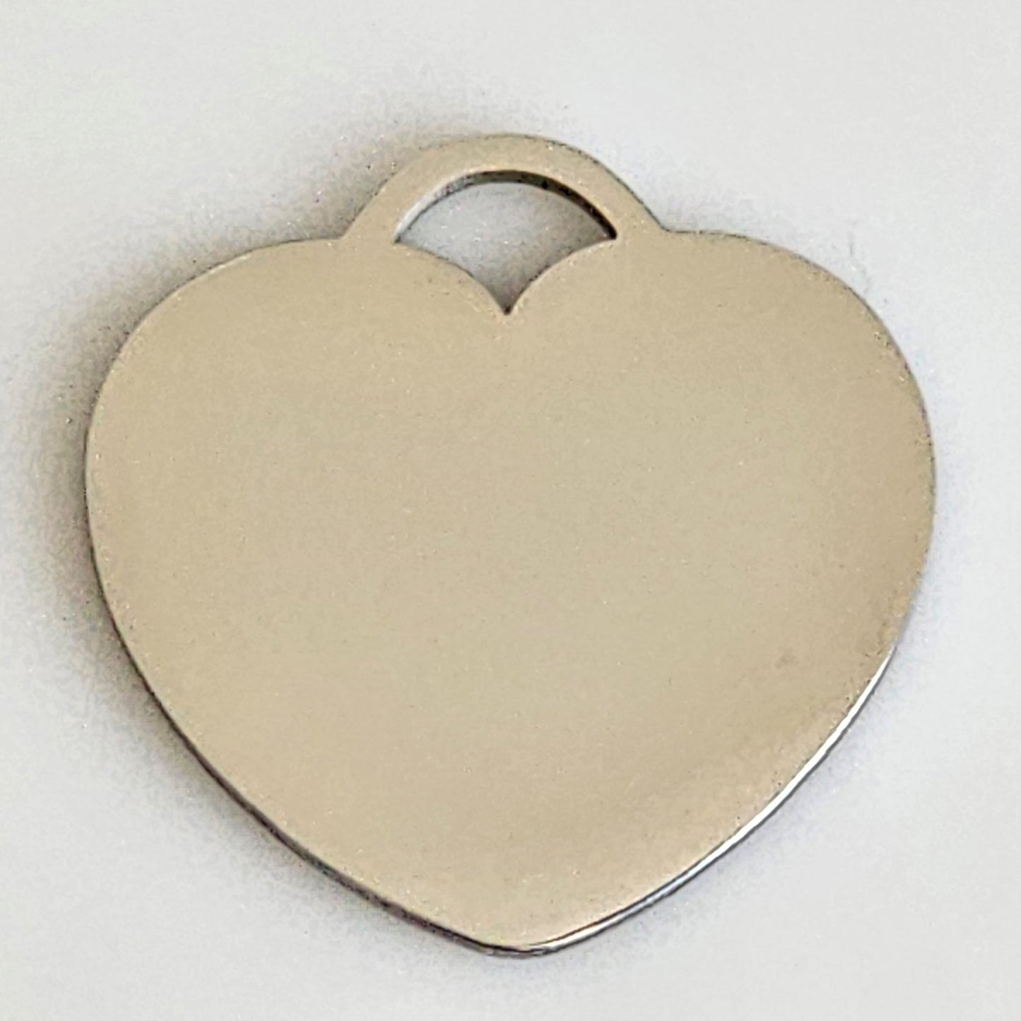 Stainless Steel - 1" Heart