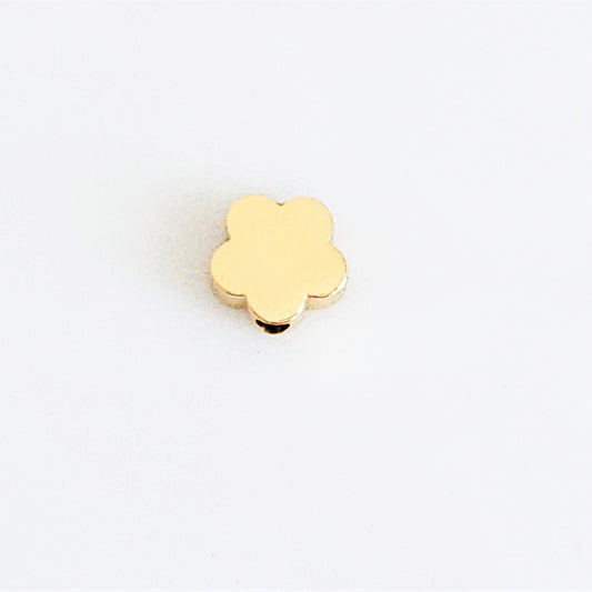 Tiny Flower Charm - Gold Plated