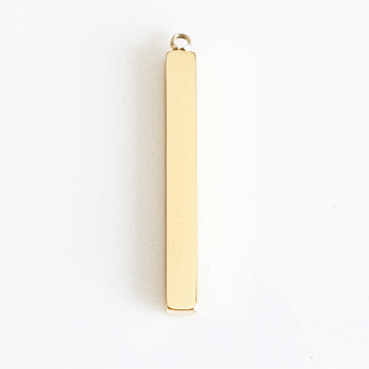 Gold Plated 4mm x 40mm Bar