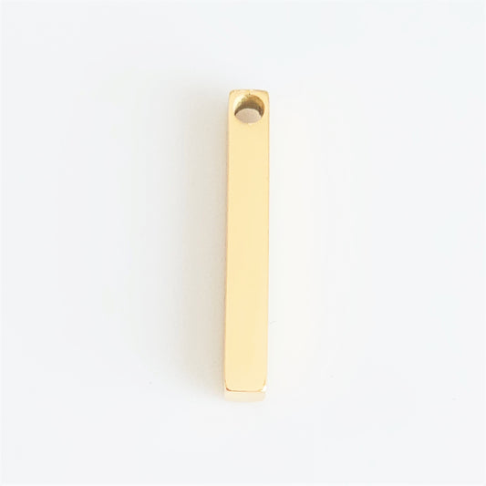 Gold Plated Bar - 4.5mm x 35mm