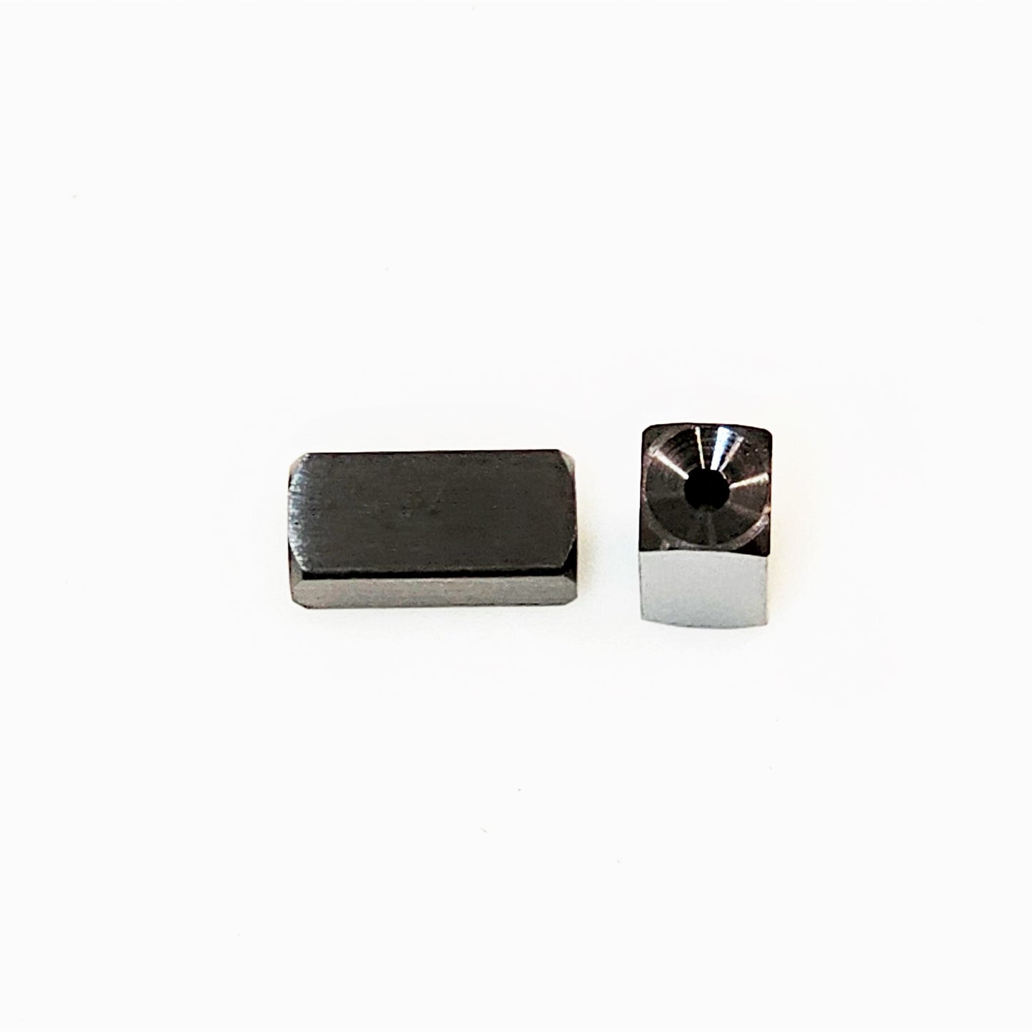 Black Plated Square Bar - 6mm x 13mm