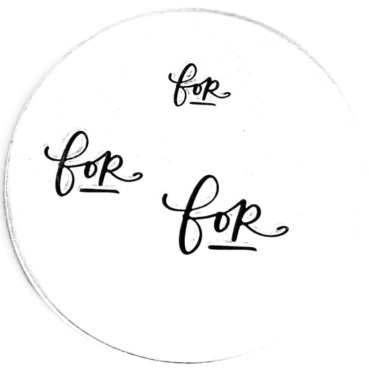 Single Word - For