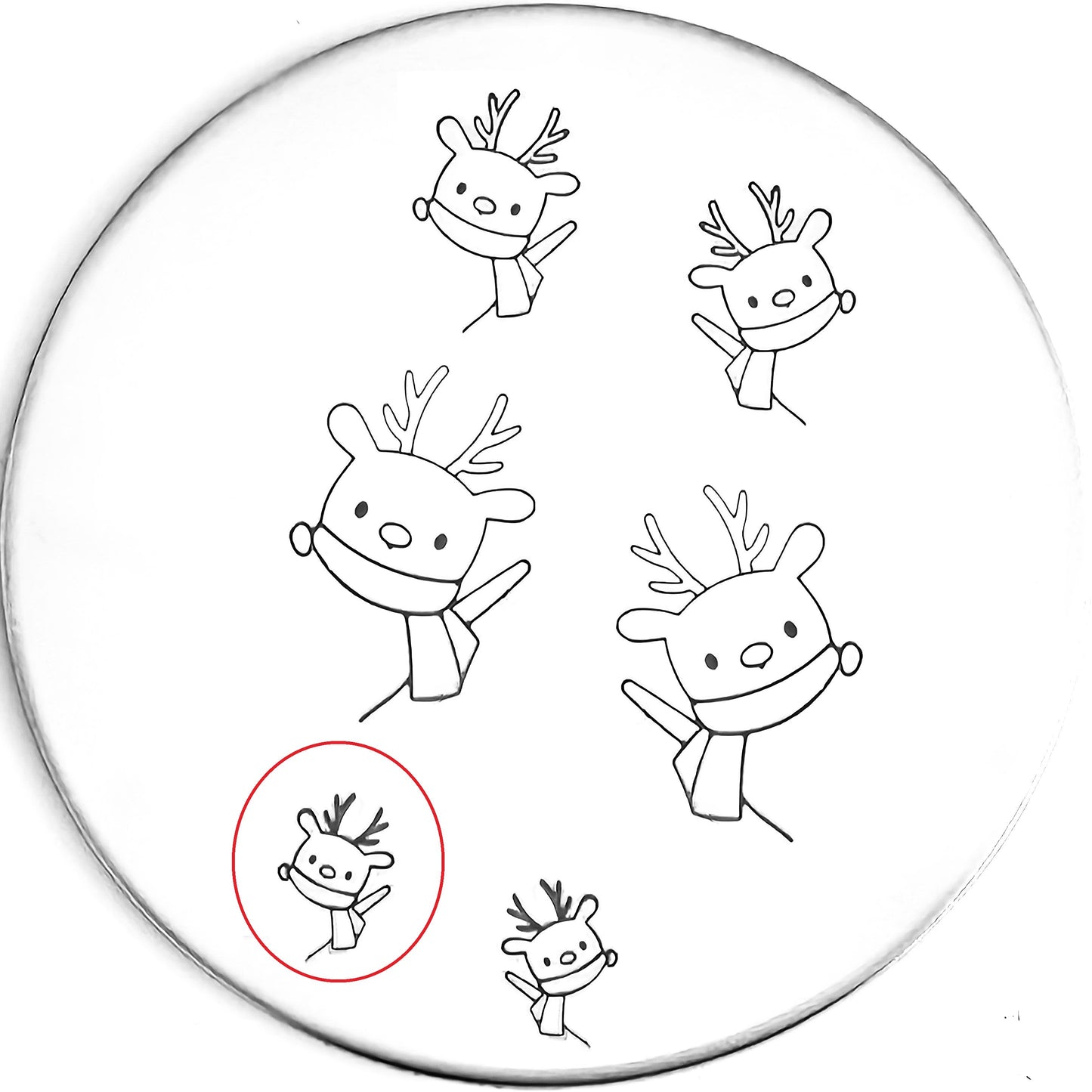 Vertical Reindeer