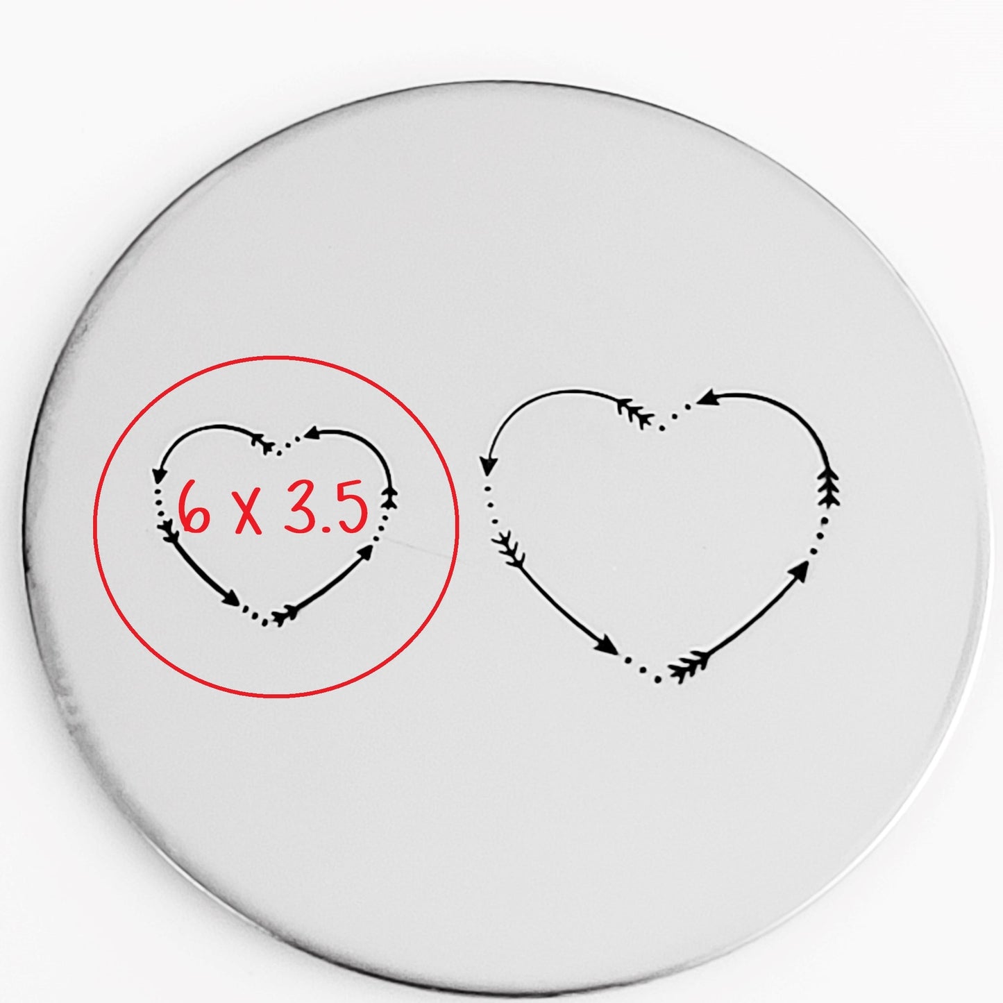 Heart Arrow Border