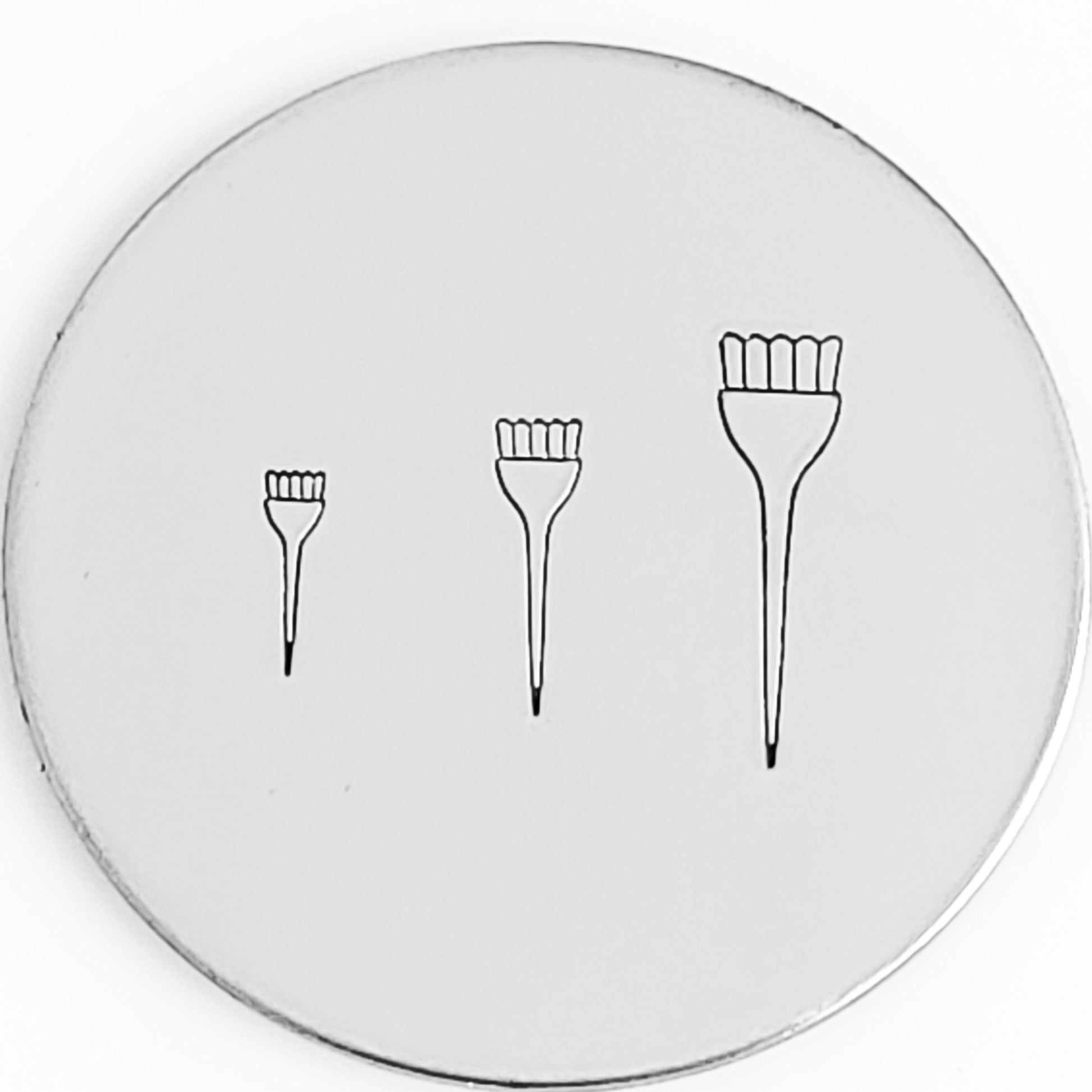 Dental Tools Metal Design Stamps by Font Fixation