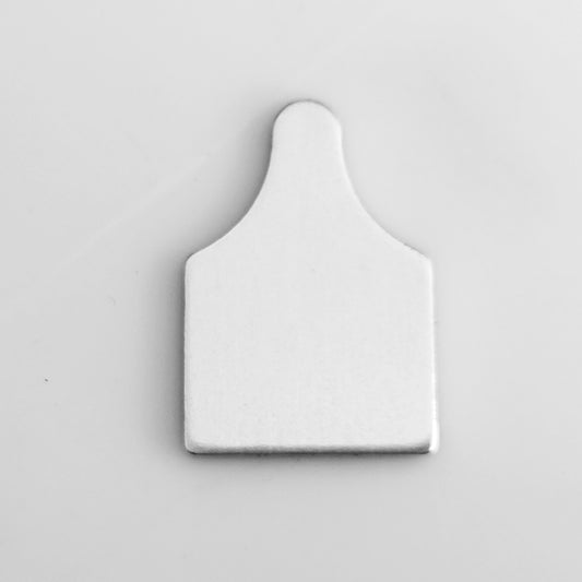 3/4" x 1 1/8" Aluminum Cow Tag - 14g