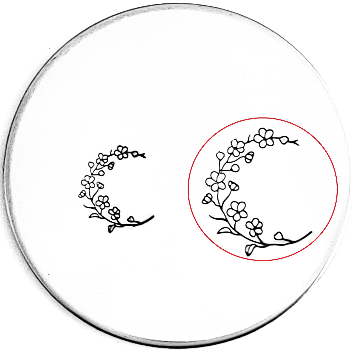 Floral Moon #03