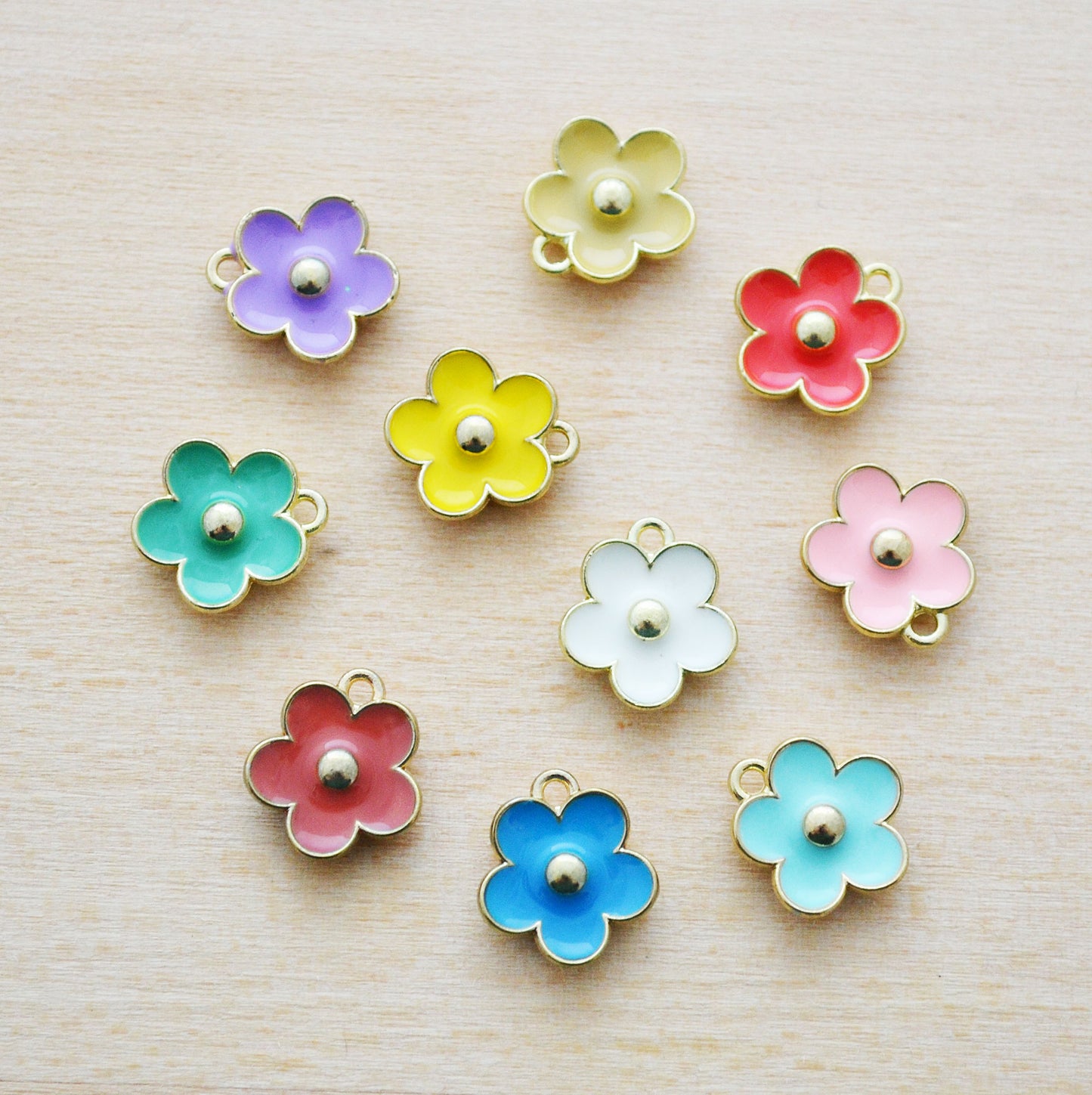 Flower Theme Pack Charms