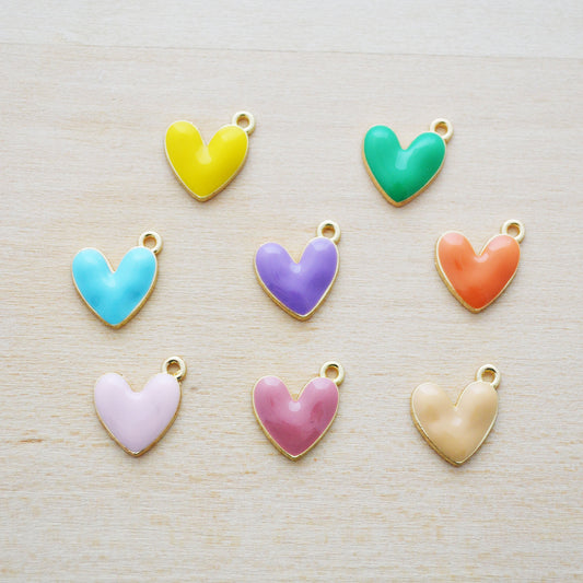 Heart Theme Pack Charms