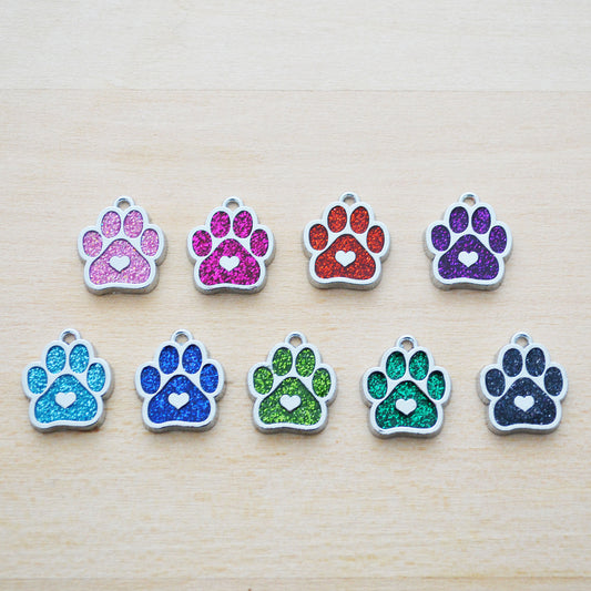 Glitter Paw Theme Pack Charms