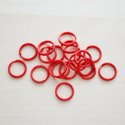 10mm Red Split Ring