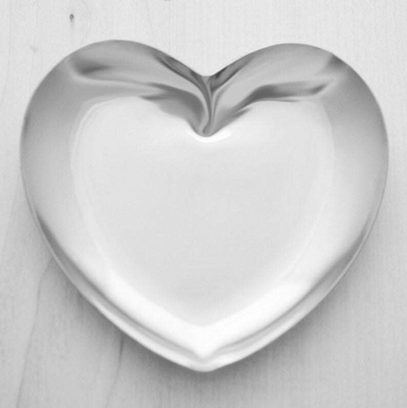 Heart Tray - Silver