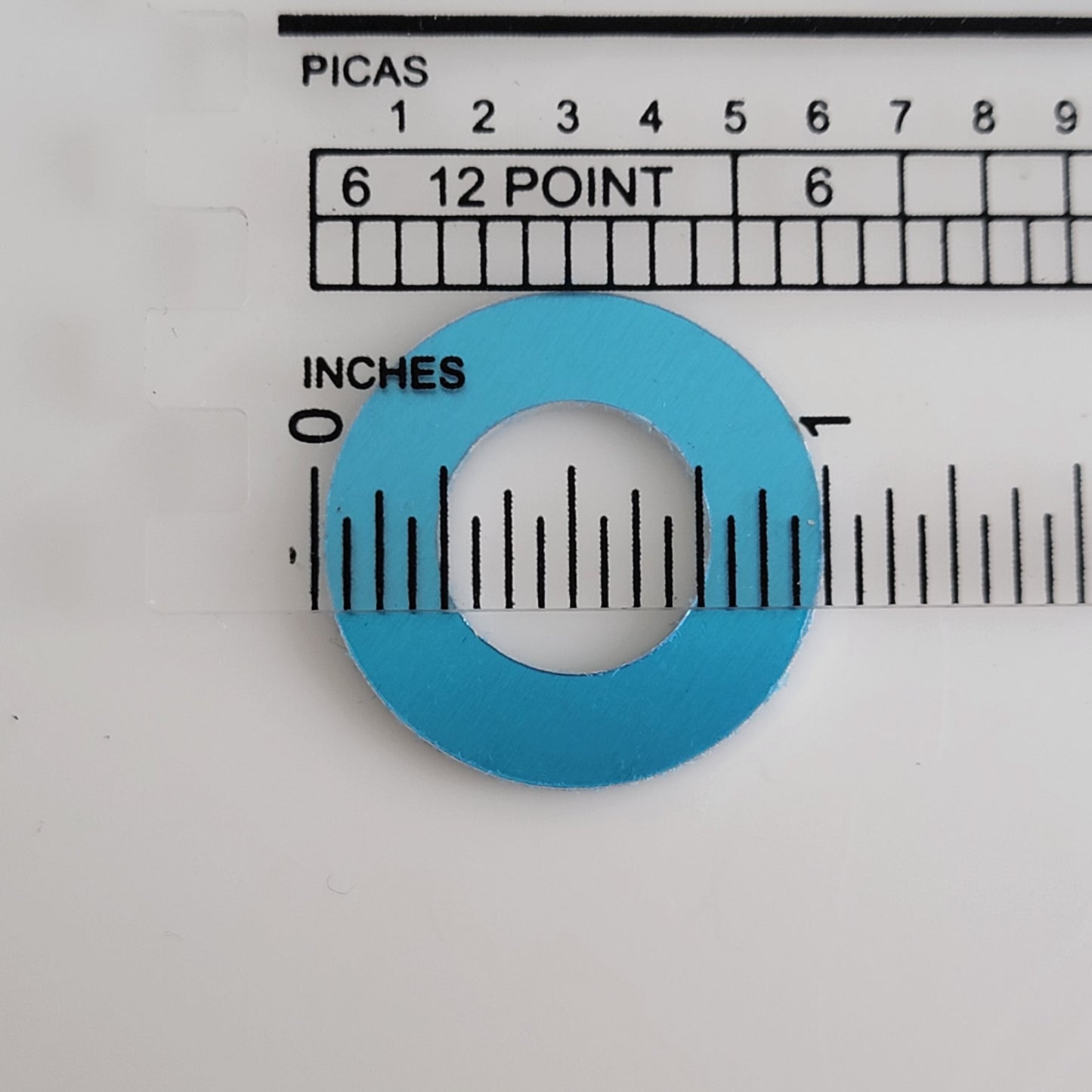 1" Aluminum Washer - 14g