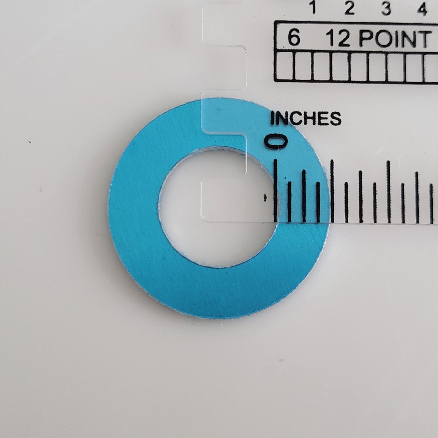 1" Aluminum Washer - 14g